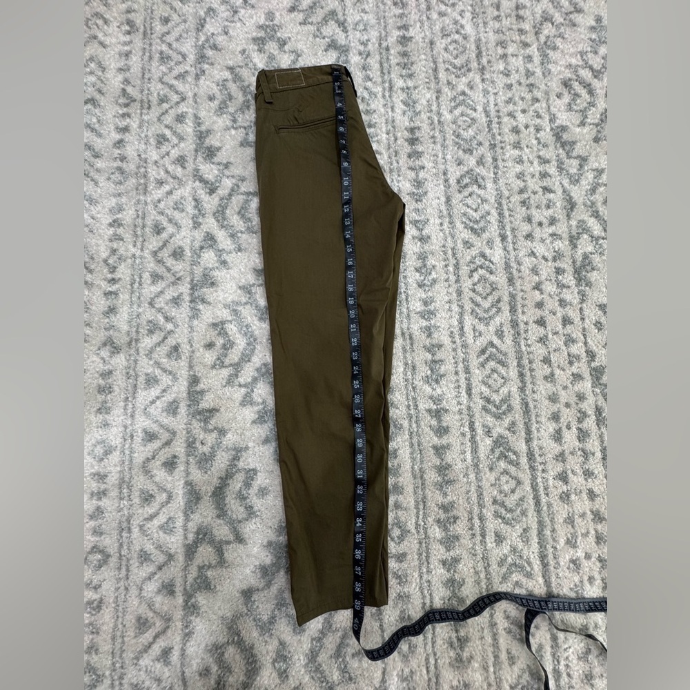 Rag & Bone Men’s Army Green Mid rise Slim Relaxed Pants Size 30 Waist - Picture 10 of 13